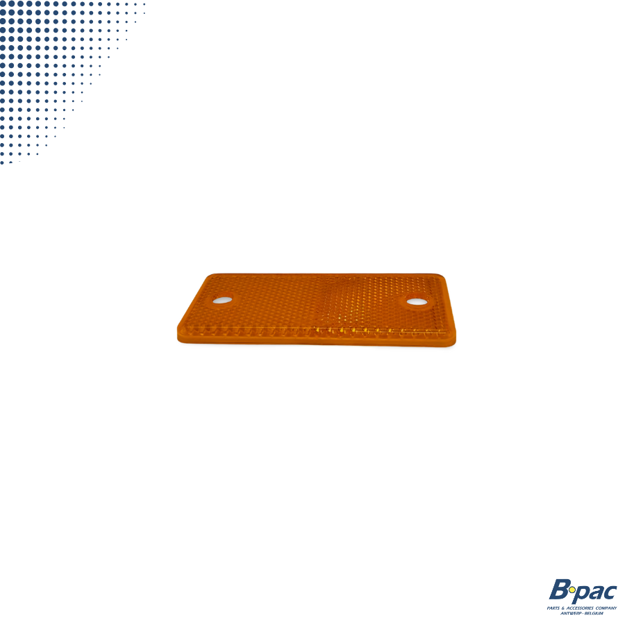 Reflector Oranje 94x44mm 2-gaten