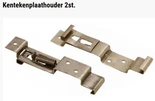 SET KENTEKENPLAATHOUDER (2 st.)