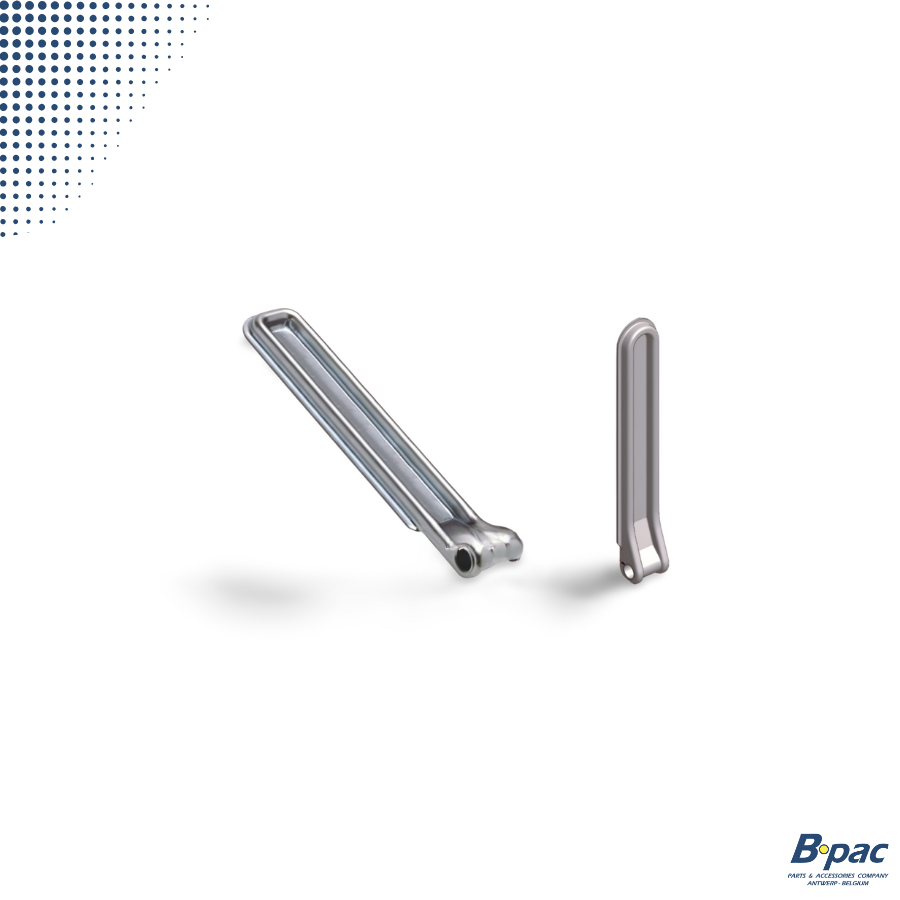 Klepscharnier  360 mm  Verzinkt