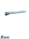 Klepscharnier  360 mm  Verzinkt