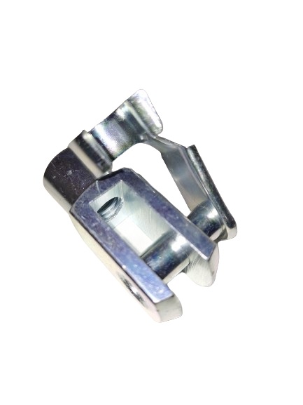 Gaffel, schroefdraad M10 x lengte 40 mm - incl. borgclip