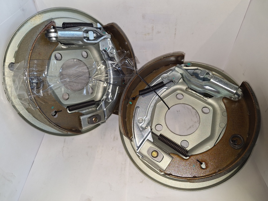 IFOR-WILLIAMS brake shoe set 200x50 + pre-assembled anchor plate URB