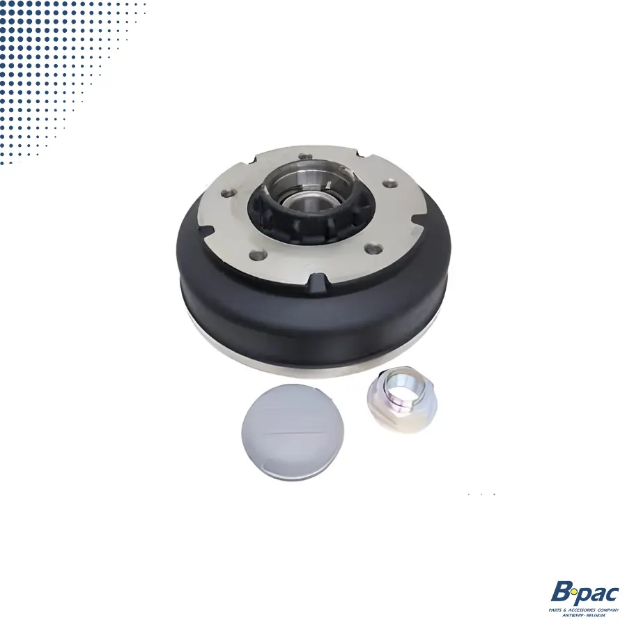 IFOR-WILLIAMS Brake Drum KS0827 250x40mm 5x165.1 incl. bearing, nut, hub cap URB