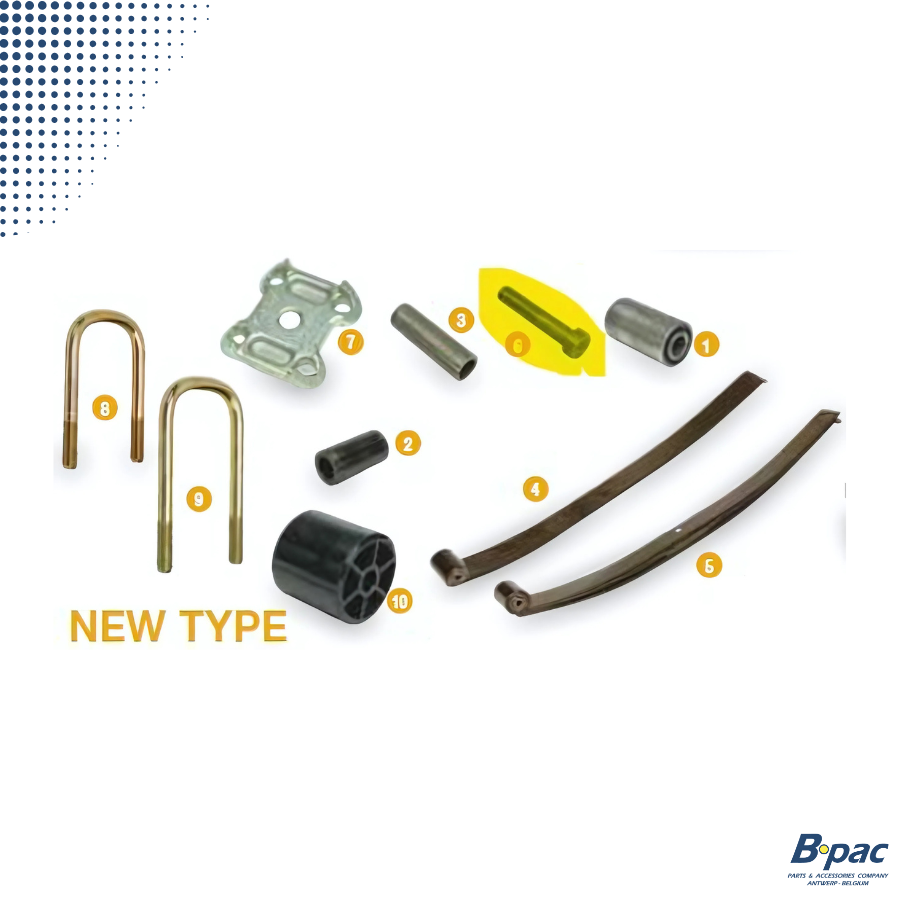 IFOR-WILLIAMS Centerbout M8x40 2-bladsveer - F0417