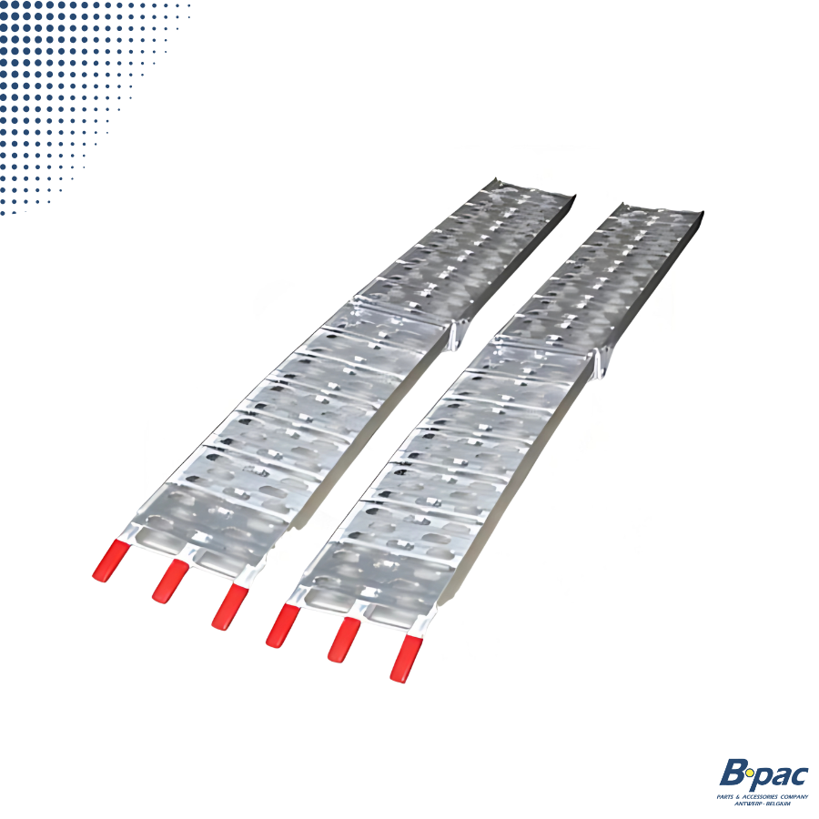 Oprijplaten Alu opvouwbaar 230x29cm 600Kg Set 2 stuks