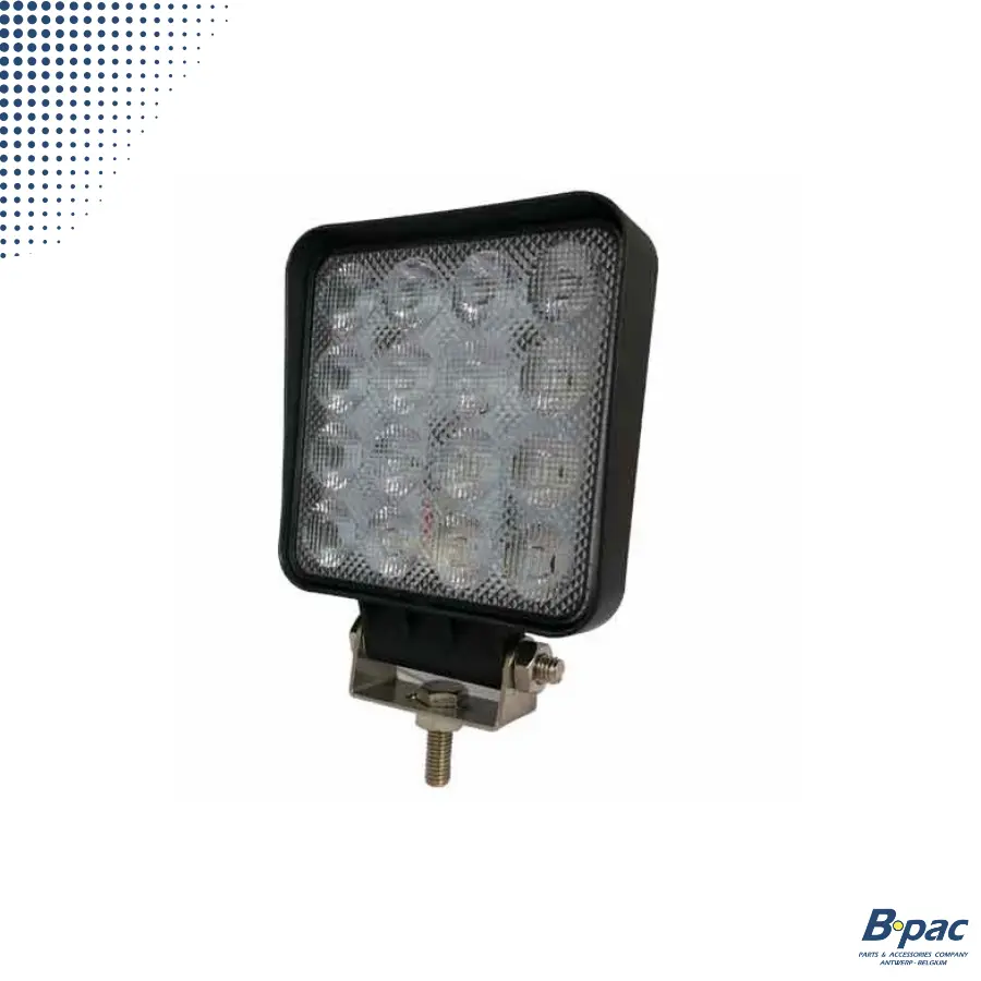 Werklamp LED 2016 Lumen 110x110x28mm plat model