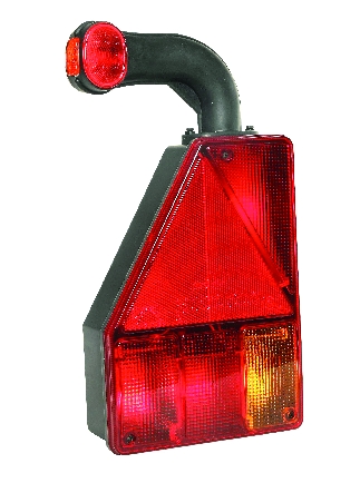 ASPOCK Earpoint I LI 5-polig bajonet incl zijlicht  12V bollamp