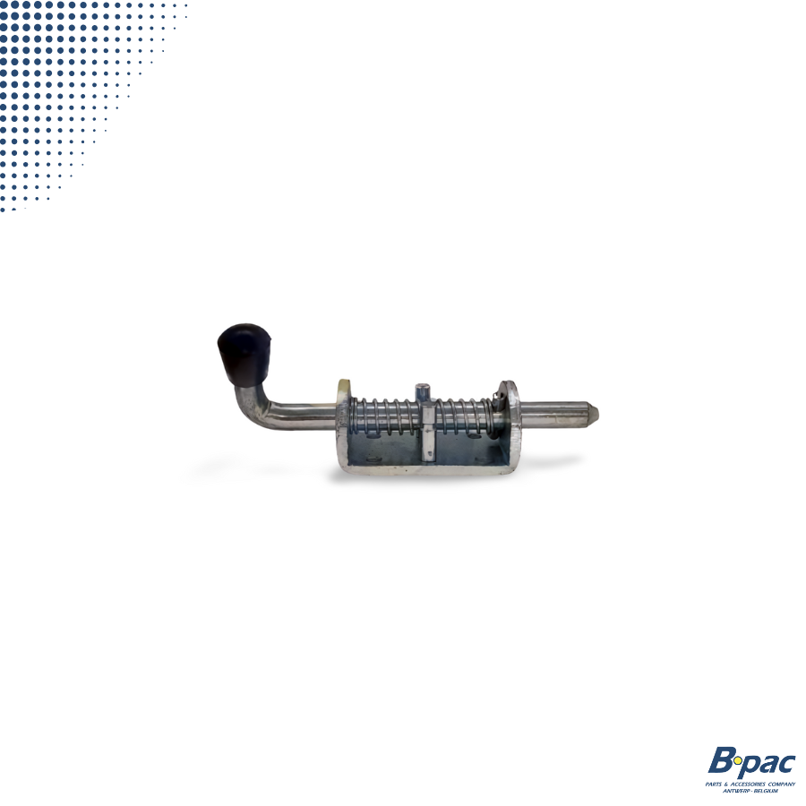 Trekgrendel  + Veer,  Zwarte dop