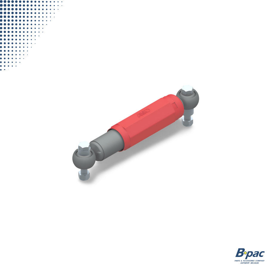 ALKO Wielschokbreker OCTAGON PLUS rood 2000Kg