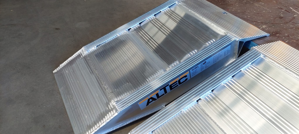ALTEC Oprijplaat L=1000mm H=270mm 3650Kg