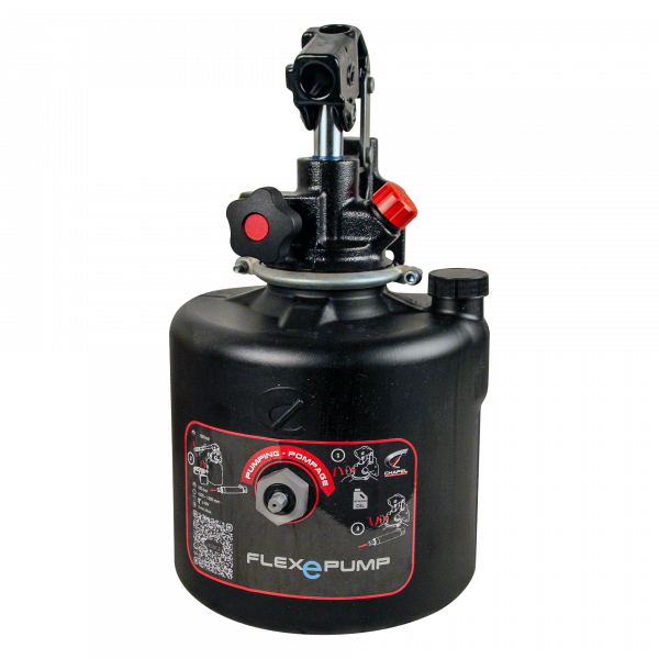 CHAPEL Handpomp Flex-e-pump dubbelwerkend ( hand + accuschroefmachine)