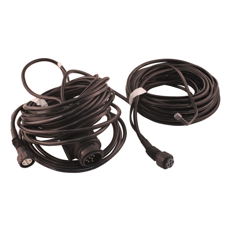 ASPOCK Kabelboom 13-P stekker 6mtr, + 2x baj. 5-pol