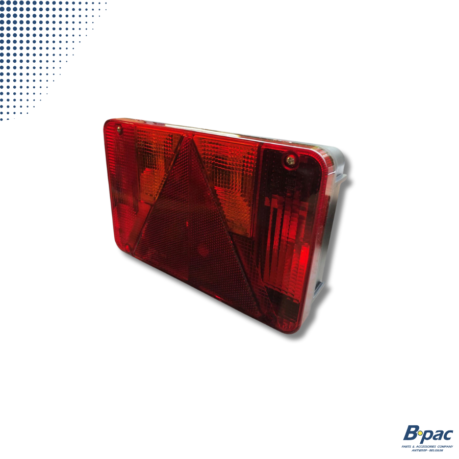 Rear light Radex 5800/11 halogen 12V 6-function right