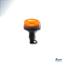 Flitslamp LED 12-24V oranje staafbevestiging flexibel