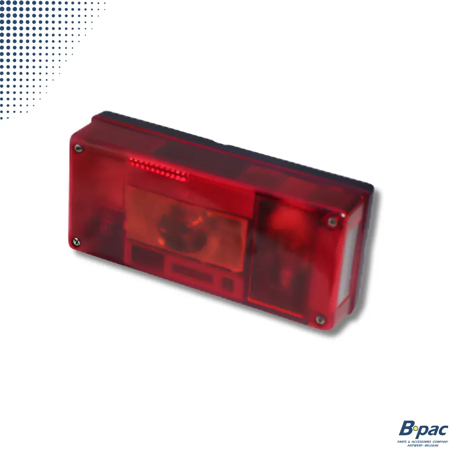 ASPOCK - achterlicht Gloeilamp 5 PIN Midipoint I links