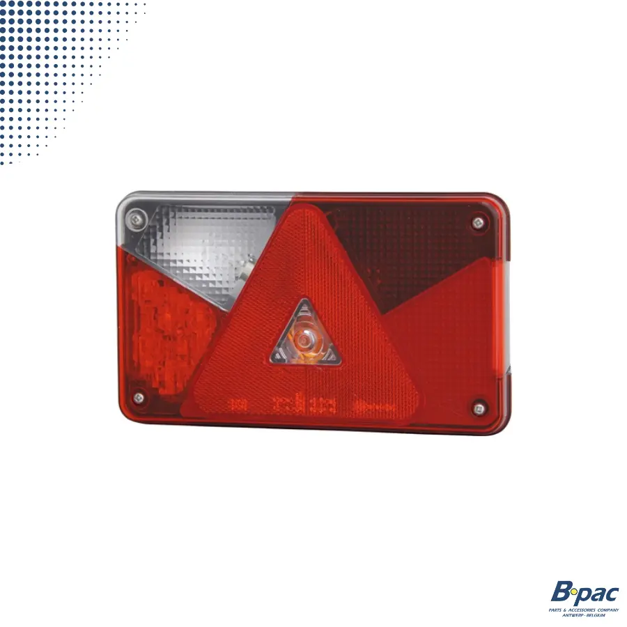 Feu arrière ASPOCK à LED multipoint V + lampe AUR 12 V | gauche