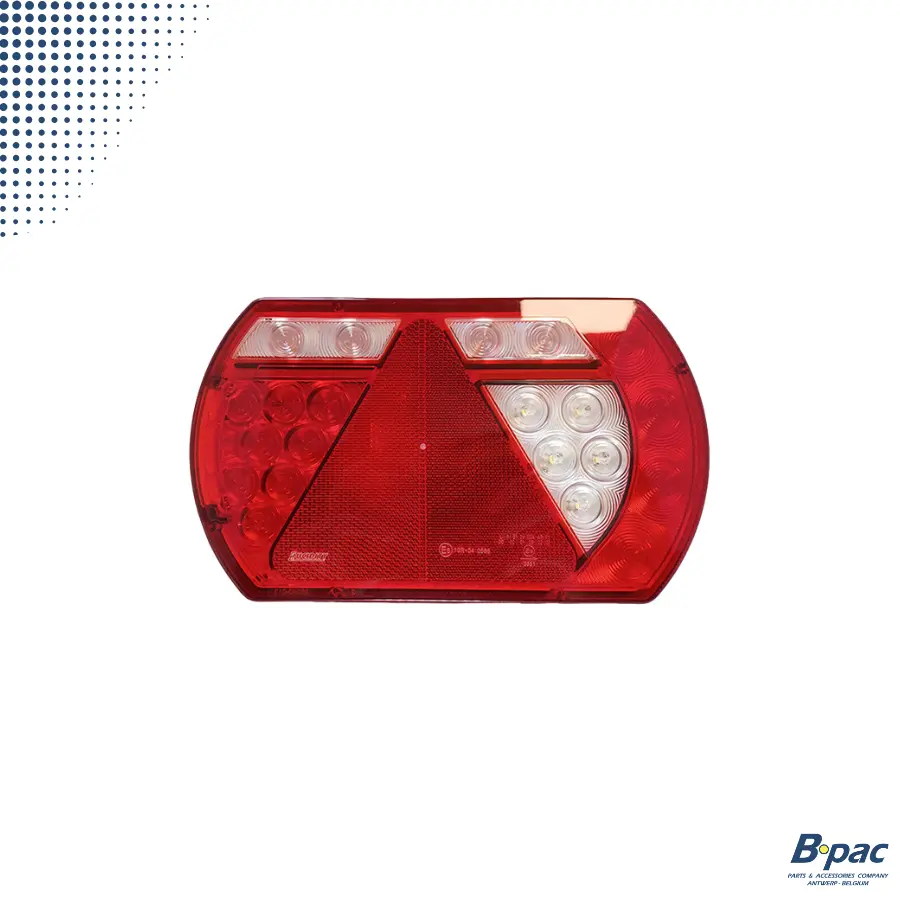 Feu arrière à LED | 12 V | 7 fonctions | 6 broches | Dr