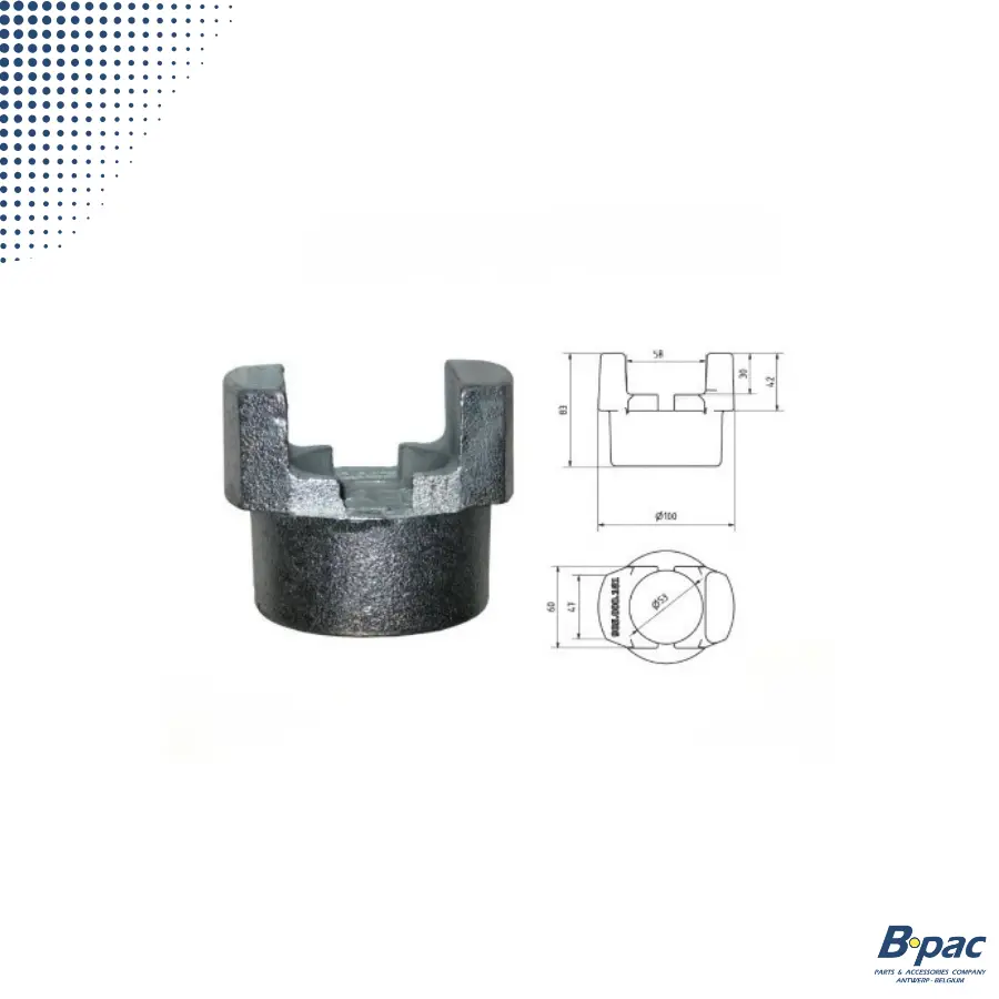 TWISTLOCK Adjusting Nut / Inner Guide @52