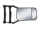 Caravanspiegel Zwart kunststof 165x143 mm