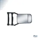Caravanspiegel Zwart kunststof 165x143 mm