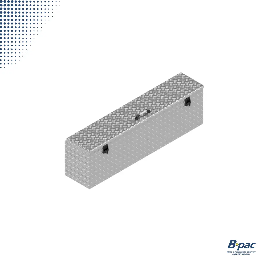 DE HAAN Box BT 1800x400x530mm - T-slot Aluminium 