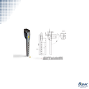 Klapsteun vr fietsenbeveiliging  L=572 MM