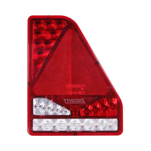[0101003640] LED achterlicht 12-24V - 5pins rechts - driehoek model