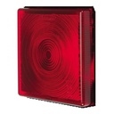 IFOR-WILLIAMS Lens rood vierkant Mistlicht