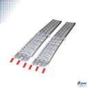 Oprijplaten Alu opvouwbaar 230x29cm 600Kg Set 2 stuks