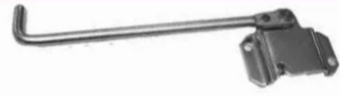 [0501003983] Deurhouder verzinkt 180° - links