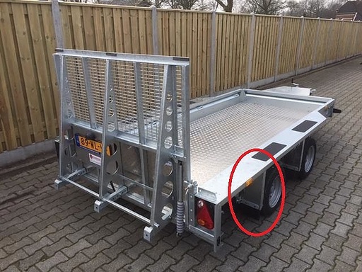 [0612003990] IFOR-WILLIAMS Spatscherm GX-6 reeks Rechts
