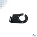 Stekkerdooshouder metaal 130x65mm