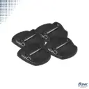Caravan set stabilisatie onderlegplaat steunpoot 4-stuks