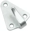 Touwhaak schroefmodel 40x45mm