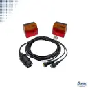 ASPOCK MiniPoint lichtsysteem | 5 pol bajonet | L+R | 4m 