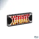 ASPOCK Achterlicht stads/rem/RAW MiniLed II 12-24V | 0.5m kabel | Links+Rechts