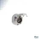 STEKKERDOOS  7-POLIG    ALUMINIUM