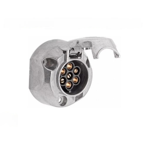 [0614003632] STEKKERDOOS  7-POLIG    ALUMINIUM