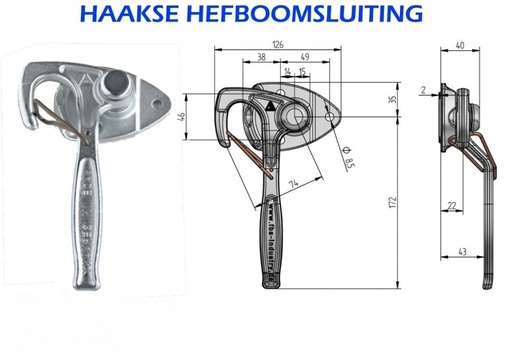 [0607002193] HOEKSLUITING  R + VEER NR.1 - OPSCHROEFUITV