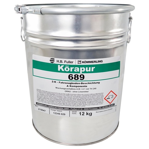 [0200000009] KG  GIETVLOER - ALUCOAT 689 / TH 240    A + B - koerapur