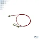 Breekkabel ALT 1000mm met haak & knijphaak